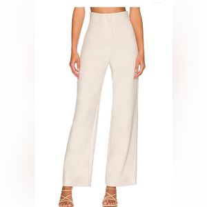 Bardot Cream Straight Leg Pants